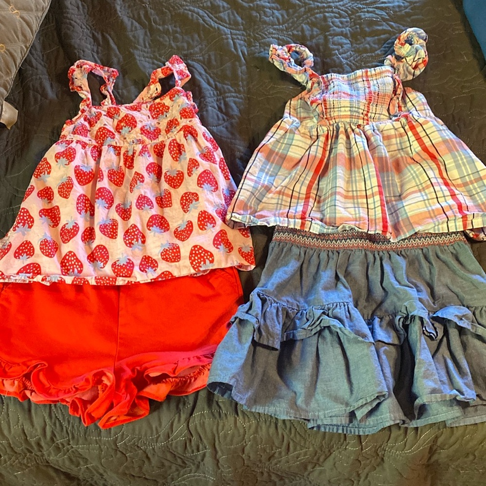 Crown & Ivy girls size 6 sets